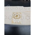 Embroidery Trim 3 5 Yards New Antique 1920s Eyelet Floral Cotton Cream 2 25in W