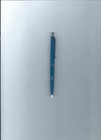Vintage Paper Mate Malibu Blue   Chrome  Double Heart Ballpoint Pen-malter Adv 