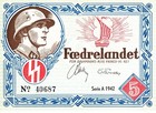 Currency Denmark 1942 Ww2 Danish Legion Feldpost War Occ Set Unc Authentic   