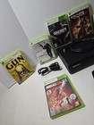Xbox 360 Slim Console 8 Game Mega Bundle  Cleaned tested  Ships Free Today      
