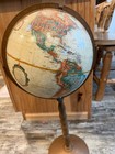 Vintage Replogle 12    Globe W  Stand Floor Globe World Classic Series Made In Usa