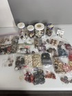 Antique Vintage Lot Mother Of Pearl  Metal celluloid Grandmas Collection 10  Lbs