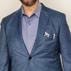 Retro Traditional Gentleman Suit Animal Shape Brooch Chest Pocket Decoration