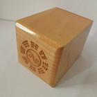 China Taoist Magic Tools Taoist Supplies Peach Wood Single Side Seal Fengshui