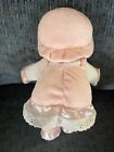 Kids Preferred Pink Flower Baby Girl Doll Lovey Crinkle Rattle Plush Stuffed Toy