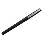 Uni-ball Stick Roller Ball Pen Micro 0 5mm Blue Ink Black Matte Barrel Dozen