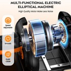 Ellipse Electric Elliptical Machine Under Desk Leg Exerciser Fully Assembled Lcd