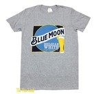 New Blue Moon Label Beer Vintage Mens T-shirt