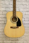 Fender Fa-115 Dreadnought Acoustic Guitar - Natural  lightly Scratched On Top Of