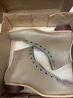 Nos Riedell 3311 Roller Skates Tan Leather Boots Size 11