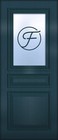 Door Wrap - Vintage Office   Custom Color  Size  Text Or Logo   1-piece Mural