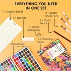 Grabie Watercolor Paint Set  Watercolor Paints  168 Colors  Painting Set With Co