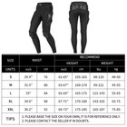 Wosawe Motorbike Armor Pants Cycling Motocross Hip Knee Leg Protection Trousers