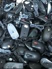 Mixed Lot Of 25 Used - Hp Dell Lenovo Logitech Microsoft Wired Usb Mouse
