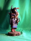 He e e Wuhti  The Warrior Maiden Kachina By Philbert Poleyestewa - Masterpiece 