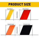 Retro Tri-color Sticker Vintage Decals For Toyota 4 Runner Pickup Tacoma Cruiser