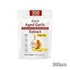 1 Pack Elare Aged Garlic Extract  300 Softgels  7500mg Odorless   Heart   Immune
