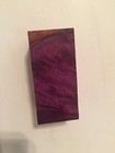 Stabilized Maple Burl Blank -1 68 X 1 68 X 3 6  - Cutlery Blank Game Call   129