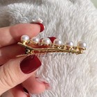 Fashion Style Pearl Hairpin Real Pearl Hair Accessories Headdress