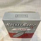 Vintage Crystal Rocket Radio   Restoration Hardware   Science Toy Nos