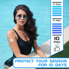 Waterproof Sticker For Dexcom G7 Over Patches Waterproof Full Coverage 50 Pack B