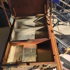 Vtg Grumbacher No  286 French Field Easel Jullian Made In France Portable
