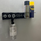4 Pack Wall-mounted Steel Spray Can Storage Holders
