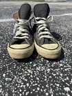 Vintage 80s Converse Chuck Taylor All Star Black High Top Made In Usa Size 7 5