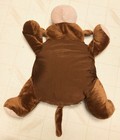 Jay At Play Mushable Monkey Chimp Microbead Pillow Plush 24  Nylon Tummy Rare 