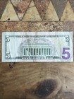 Us  5 Federal Reserve Star Note Five Dollar Bill    Mf07166944  Circulated 2013