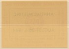 Usa New York Precancel Stamp Club Round Up Annual Meeting 1944 Mlh