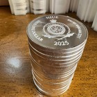 2025 Niue Lady Justice Proof Like 1oz 999 Fine Silver Scottsdale Bu     In Capsule