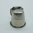 Vtg Florida Souvenir Metal Thimble 