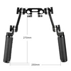 Niceyrig Standard Arri Rosette Handle  leather Short Arm  For Shoulder Mount Rig