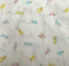 Vintage Cats   Chicks Nursery Cotton Fabric Pastel 42   x36   