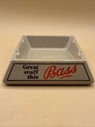 Bass Ale     Great Stuff This Bass    Large Ashtray By Wade  England 7    X 7    Mint