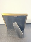 Vintage Gold Brass Cat Art Nouveau Photo Frame Mw Carr   Co Embossed 3    X 4   