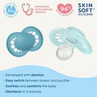 Baby Pacifiers  Binky For 6-16 Months  Bpa-free Silicone Nipple  2 Count Binkies