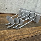 Gt Bmx Slat Wall Peg Hook Lot 4 Display Slatwall Retail Pop Coin Stamp Og 90s A2