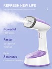 Clothes Steam Iron  Foldable Handheld Design  Removes Wrinkles From Clothes