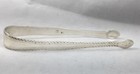 18th Century London English Sterling Tongs By Thomas Evans- 5 3 8 
