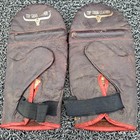 Vintage Everlast 4308 Leather Weighted Speed Bag Training Boxing Gloves