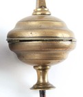 London Georgian Grandfather Clock Brass Finials   1770 Original Great 