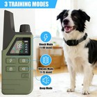 Dog Training Collar 4500ft Remote Rechargeable Waterproof Shock E-collar Pet