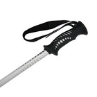 5th Element Shadow Ski Poles  White silver  115cm My26