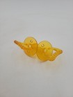 2 Vintage Infant Baby Pacifiers Amber Baby Soothing Pre-owned