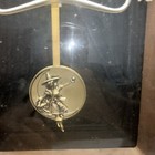 Vintage Miller Lite High Life Faux Wood Grain Frame Pendulum Wall Clock Made Usa