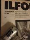 New Ilford 25 Sheets Glossy Photographic Paper   2 Rolls Hp5 400 135-36 Exp 2009