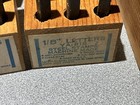 Steel  Stamp Dice Set Tool  1 8    27 Letters Set   3  16    9 Numbers Set New  Nos