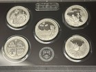 2019-s National Parks America The Beautiful Quarters Mint  999 Silver Proof Set